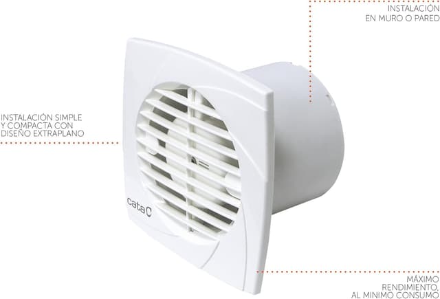 Thumbnail 2 de Cata B8 Plus Extractor de Baño