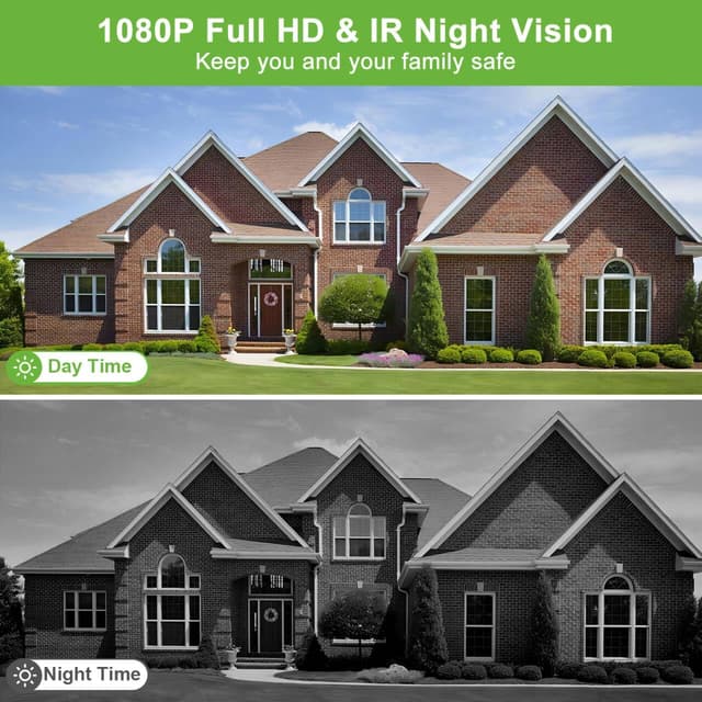 Detalle de Wireless Video Doorbell Camera with Chime (1080P Wi‑Fi, PIR, 2‑Way Audio) with Voice Changer, IP66