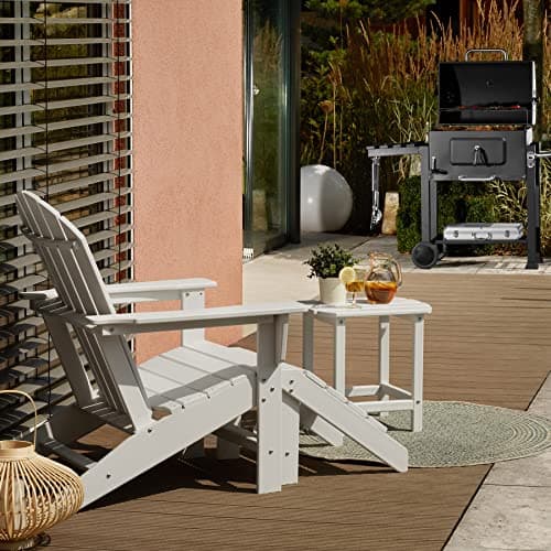 Thumbnail 1 de TecTake Silla Adirondack con Reposapiés y Tumba ☀