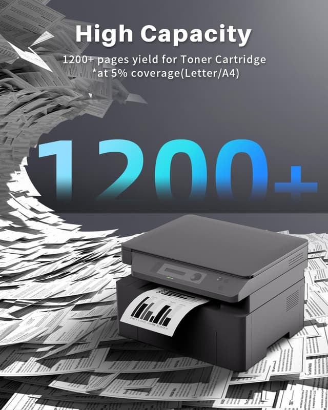 Detalle de INK4U TN2510 Toner compatibile nero per Brother 2 pezzi 🖨