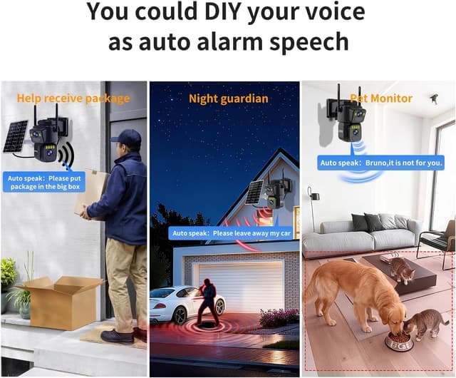 Thumbnail 6 de LETSCEE Dual Lens 2K Outdoor Camera