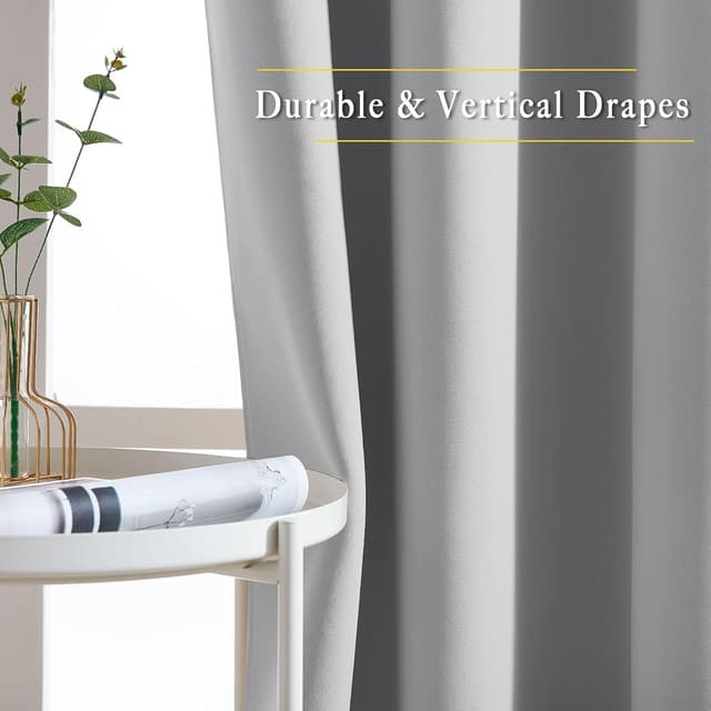 Detalle de NICETOWN Blackout Curtains 52 x 72