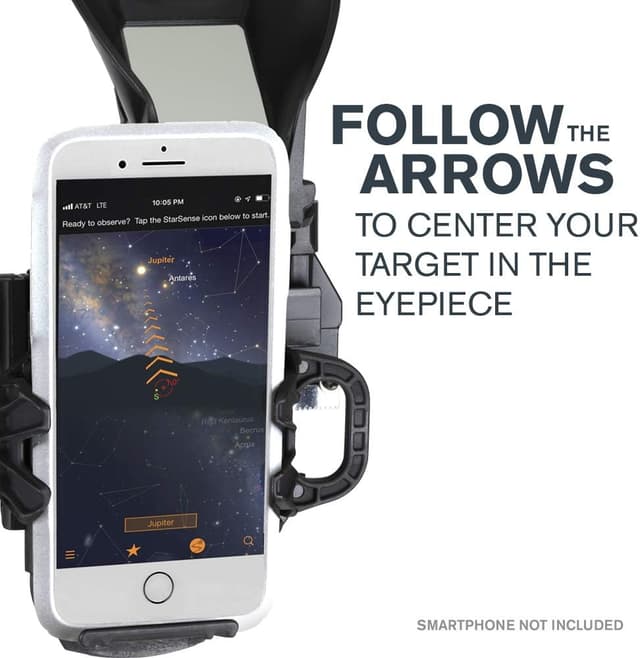 Detalle de Celestron 22461 StarSense Explore DX 130 Newtonian Reflector Telescope (smartphone app-enabled)