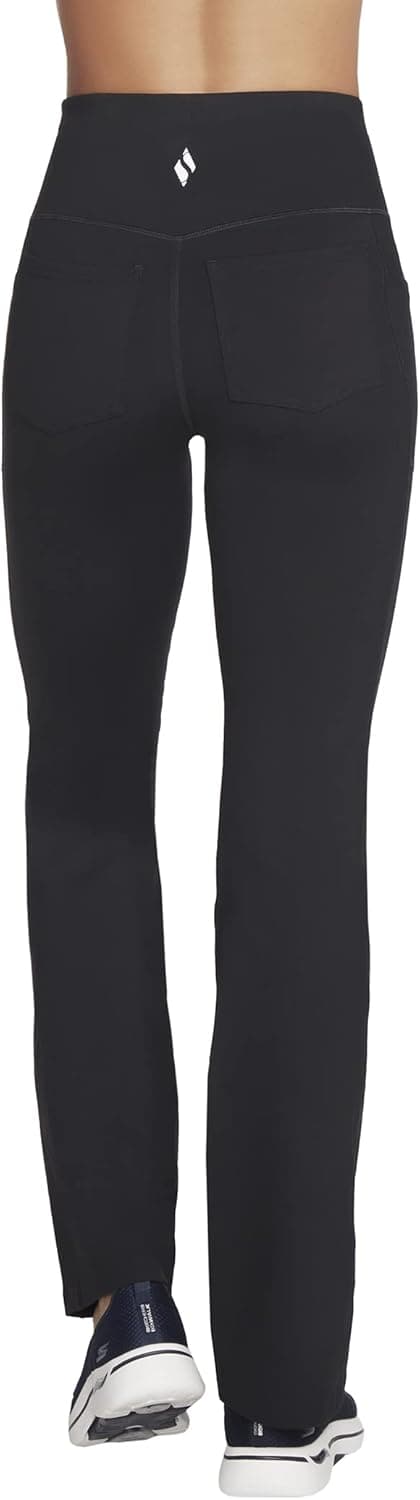 Detalle 2 de Skechers Go Walk High Waisted Evolution Flare Pant Leggings