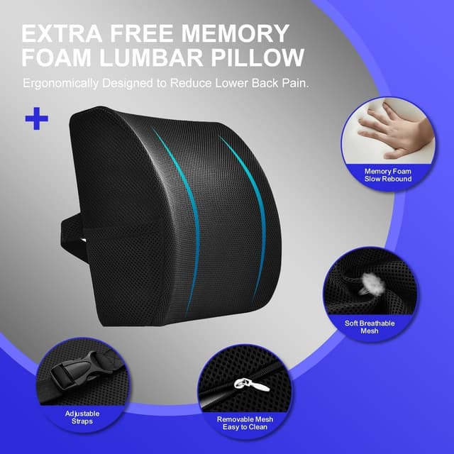 Thumbnail 6 de Daccormax Chaise bureau ergonomique 200 kg