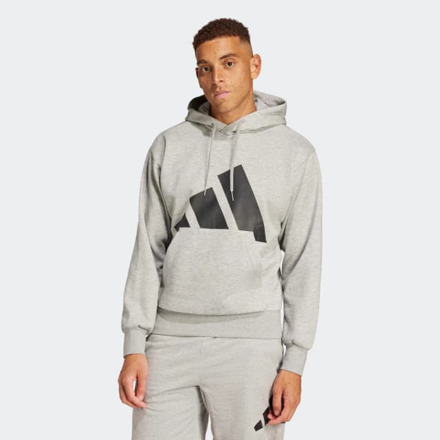 Detalle de adidas Essentials Big Logo Fleece Sudadera hombre