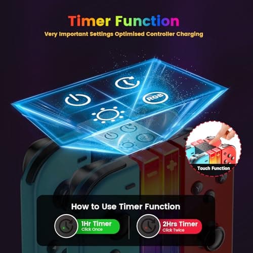 Detalle de Wenocally Base de carga 6 mandos