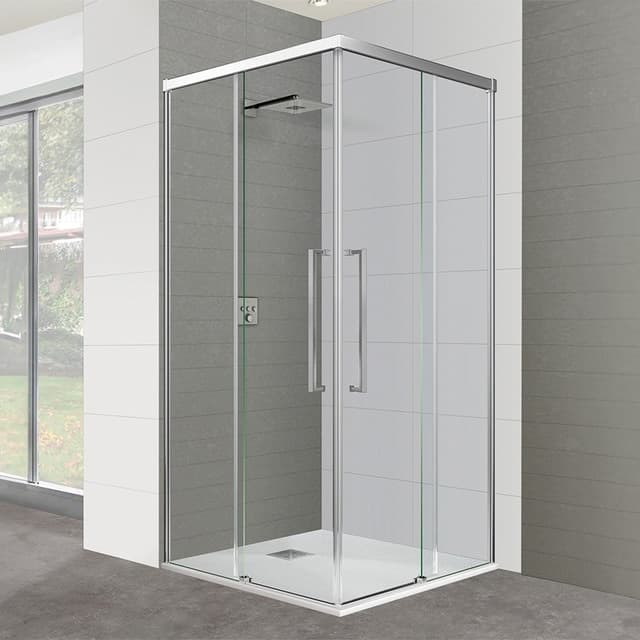 Imagen de Ibermampara Estambul-8 mampara ducha angular 🚿 en OfertitasTOP