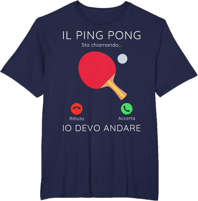 Detalle 2 de Maglietta ping pong con frase divertente