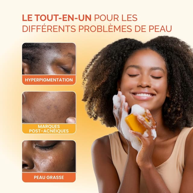 Thumbnail 3 de PLANTIFIQUE Turmeric & Kojic Acid Soap 1 barre