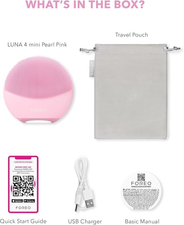 Thumbnail 6 de FOREO LUNA 4 mini cepillo facial Pearl Pink