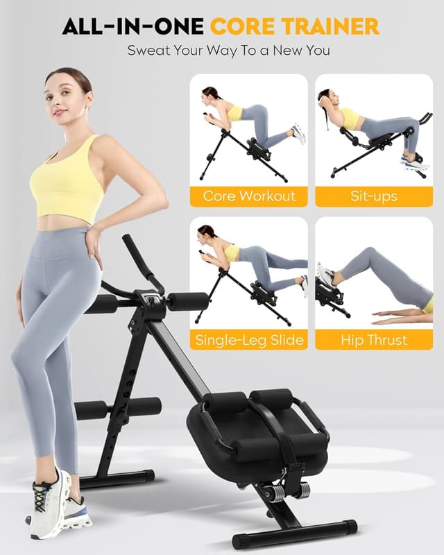 Detalle 2 de GuuG Bauchmuskeltrainer 100 kg Bauchtraining Zuhause