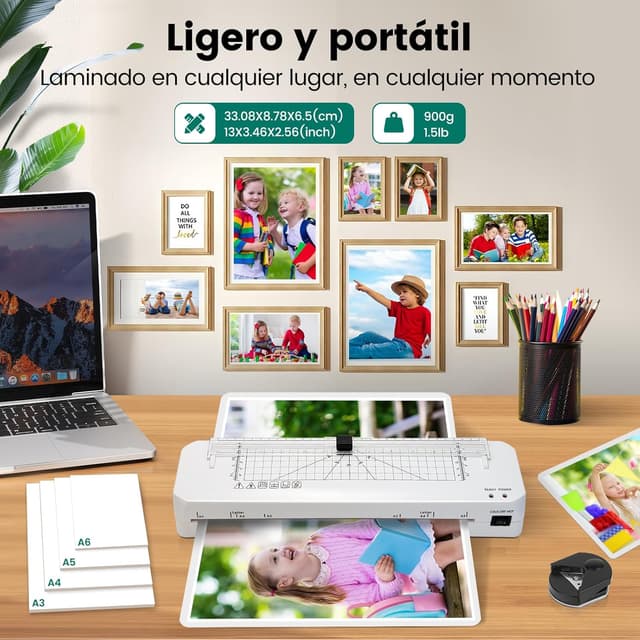 Thumbnail 6 de Plastificadora A3 50 Bolsas con Cortador