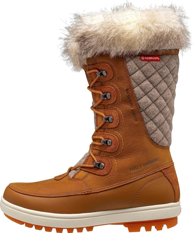 Detalle de Helly Hansen Garibaldi VL insulated winter boots (unisex) in ivory leather