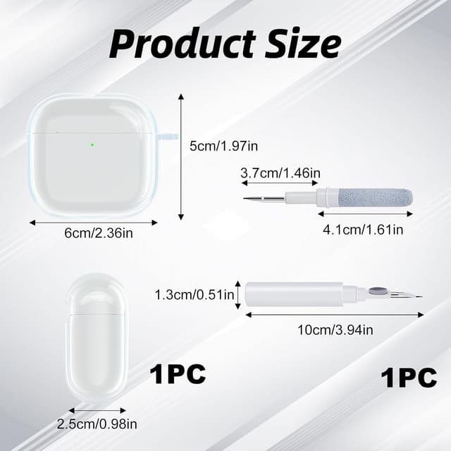 Thumbnail 1 de Swiftctrl Coque AirPods 4 et kit nettoyage