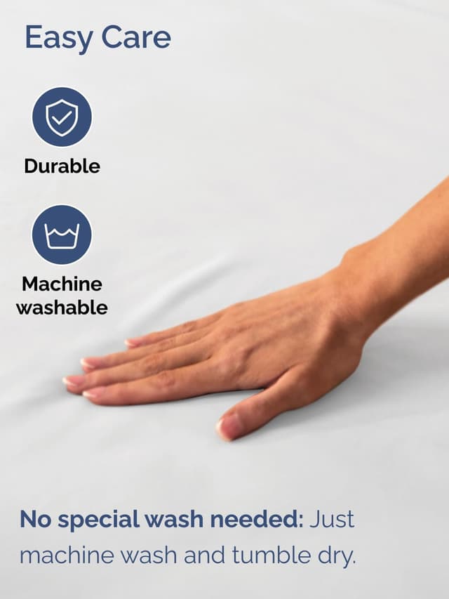 Thumbnail 4 de Queen Extra Deep Fitted Sheet 18–24 in pockets