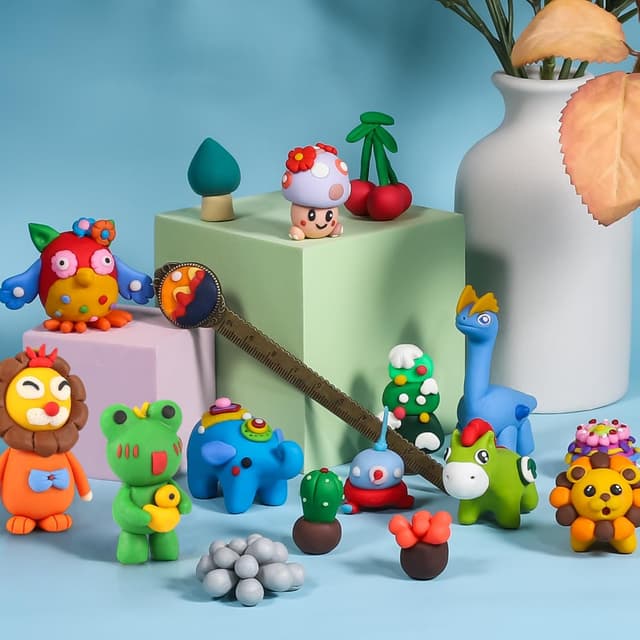 Thumbnail 2 de YILAIDA 50 Colors Oven Bake Clay Kit