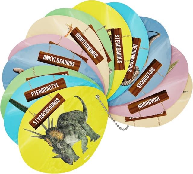 Thumbnail 5 de Dan & Darci Jumbo Dino Easter Egg 12 Dinosaurs