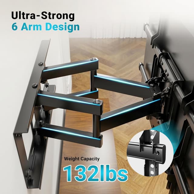 Detalle de BONTEC TV Wall Mount 132 lb