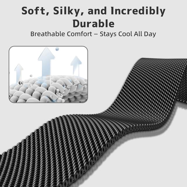 Detalle 2 de PinnWaa bracelet montre métal 22 mm