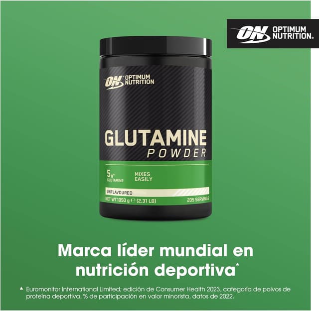 Detalle 2 de Optimum Nutrition Glutamina en Polvo, 123 porciones 💪