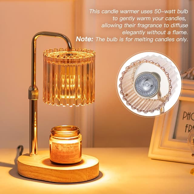 Detalle de Candeldo candle warmer lamp with timer