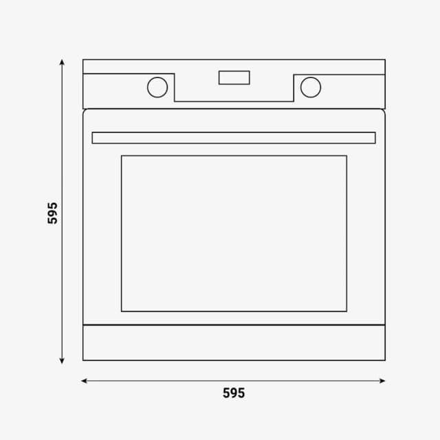 Detalle 2 de Fagor 9H-185AX horno multifunción 11 funciones 3.600 W