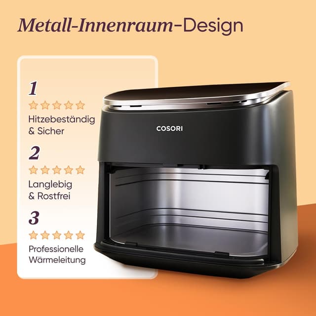 Thumbnail 6 de Cosori Turboblaze Heißluftfritteuse 6L XXL 🍟