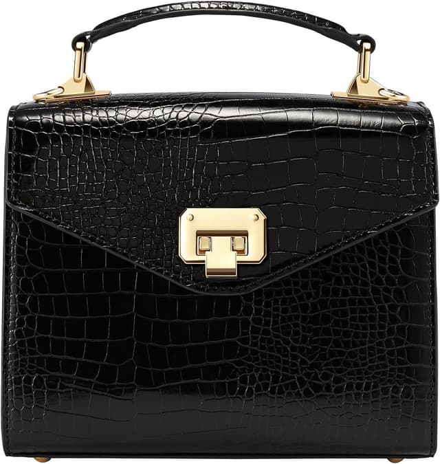 Detalle de VICTORIA HYDE Borsa a tracolla vintage vegana in vera pelle con doppio scomparto e tracolla regolabile