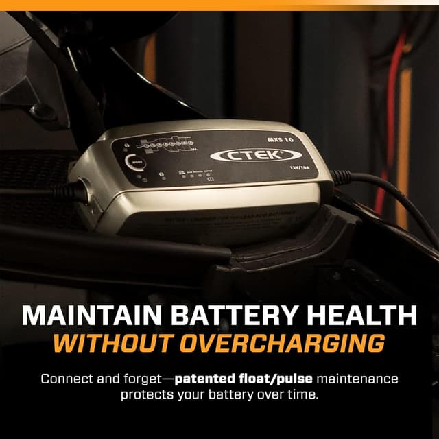 Thumbnail 6 de CTEK Multi MXS 10 10A 12V 8-Stage Battery Charger Conditioner (Sky/Black)