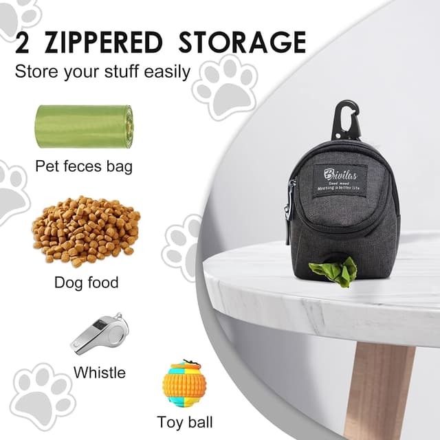 Detalle 2 de BOBOZHONG Dog Treat Bag