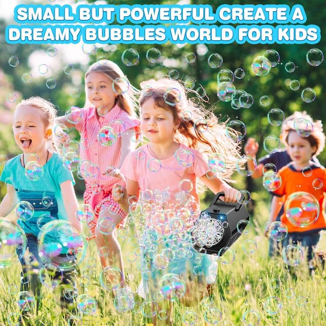 Thumbnail 1 de Bubble Machine 18,000+ Bubbles Per Minute