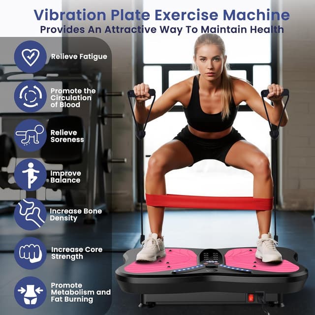 Thumbnail 5 de Vibration Plate 400 lb, 200 Speeds 🏋️♀