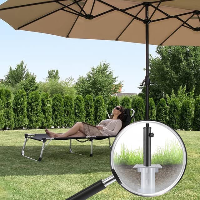 Thumbnail 4 de SLIIMU Universal Metall Bodenplatte 15in ⛱