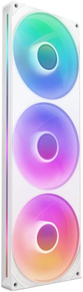 Detalle de NZXT F420 RGB Core 420mm RGB fans