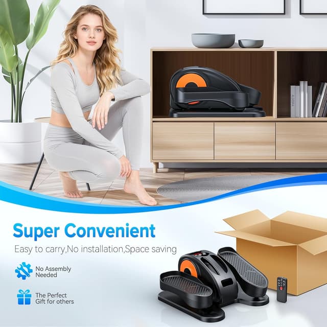 Thumbnail 6 de GUGTTR Under Desk Elliptical Machine 12-speed