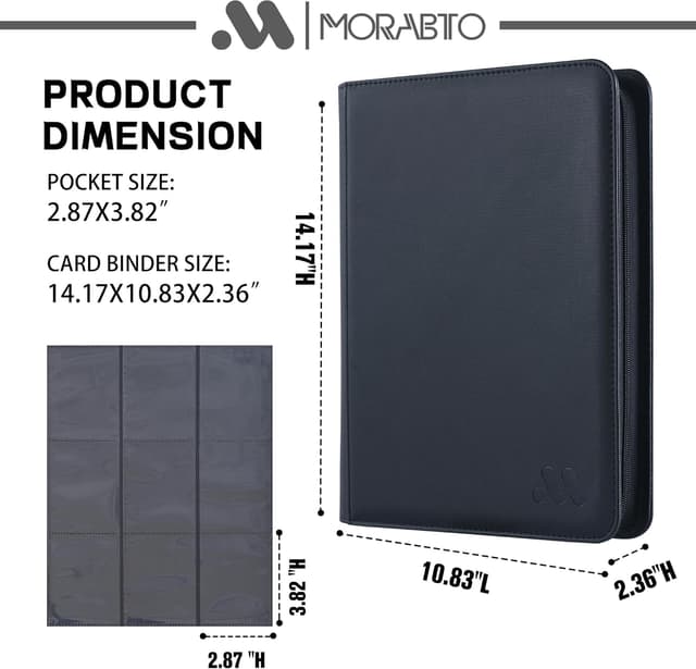 Thumbnail 1 de MORABTO Card Binder 864-Card Capacity