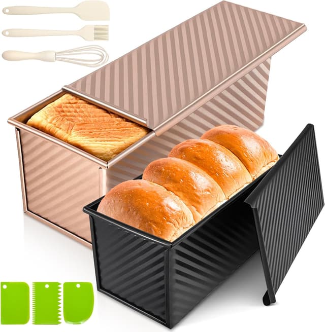 Imagen de Dipanist Pullman Loaf Pans 2.2 LB en OfertitasTOP