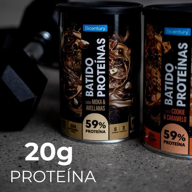 Thumbnail 2 de Bicentury Proteína Moka Avellana 340 g 20 g por porción