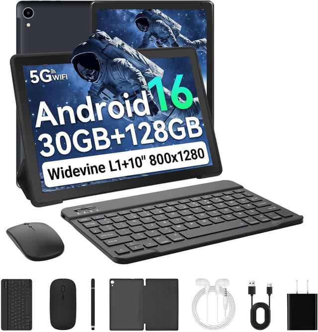 Detalle de Whitedeer Tablet 10 inch Android 16