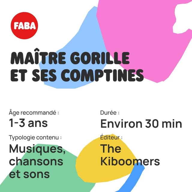 Thumbnail 3 de FABA Maestro Gorilla Personaggio Sonoro