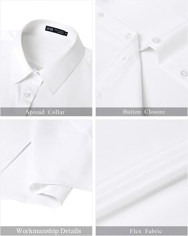 Thumbnail 4 de J.VER Bluse Damen Kurzarm Regular Fit