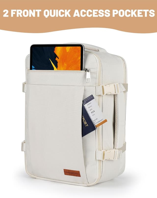 Detalle de MOCOCITO Underseat Cabin Bag 40x20x25 (20L) with Laptop Compartment for 15.6-inch