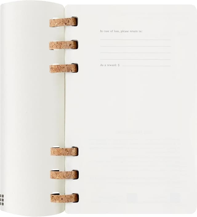 Detalle 2 de Moleskine Student Life Planner 2025-26 — Agenda semanal 12 meses 15 x 21 cm