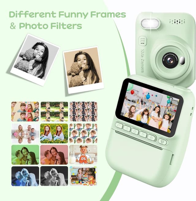 Thumbnail 5 de GREENKINDER Kids Camera 1080P with 32GB card