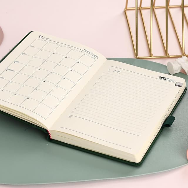 Thumbnail 5 de Tagesplaner 2026 – Akademisches Tagebuch