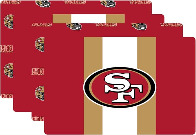 Detalle 2 de Proformance Home NFL Big Logo Repeat Reversible Place Mat & Table Runner Set