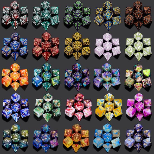 Thumbnail 2 de QMAY Polyhedral Dice 8PCS Mystery Set 🎲