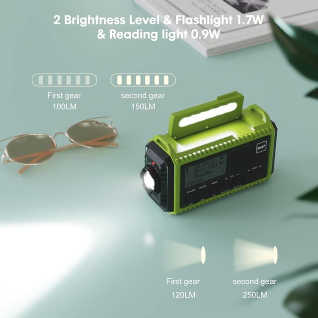 Detalle 2 de Portable DAB+ radio with 5000mAh battery