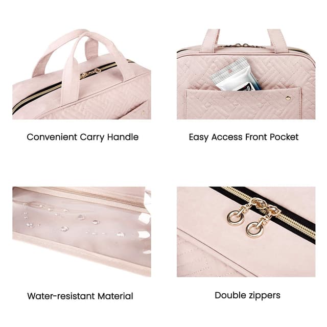 Thumbnail 5 de BAGSMART Large Toiletry Bag with Hanging Hook